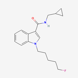 Chemical structure of 5-fluoro CYPPICA