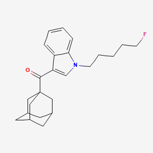 Chemical structure of 5-Fluoro-AB-001
