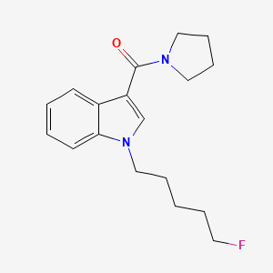 Chemical structure of 5F-Py-pica