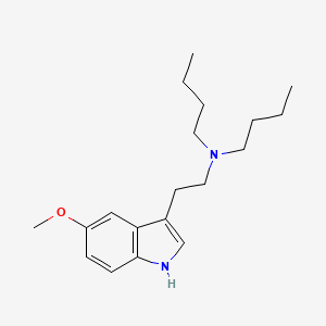 Chemical structure of 5-methoxy DBT
