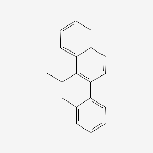Chemical structure of 5-Methylchrysene