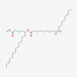 Chemical structure of 5-OAHSA