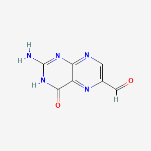 Chemical structure of 6-Formylpterin