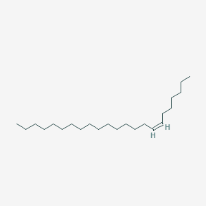 Chemical structure of 7Z-Tricosene
