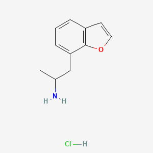 Chemical structure of 7-Apb hydrochloride