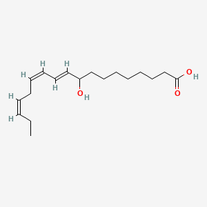 Chemical structure of 9(S)-HOTrE
