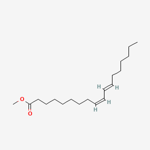 Chemical structure of Methyl linoleate, (9Z,11E)-