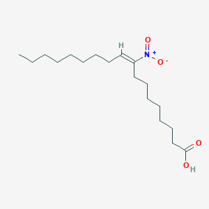 Chemical structure of 9-Nitrooleate