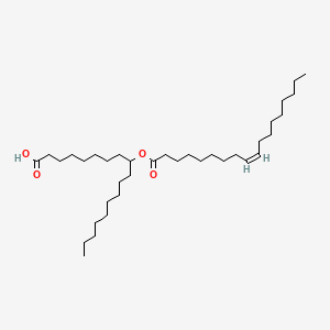 Chemical structure of 9-OAHSA