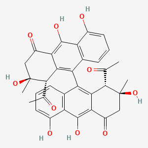 Chemical structure of A-39183A