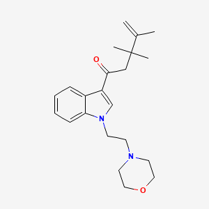 Chemical structure of A-796260 Degradant