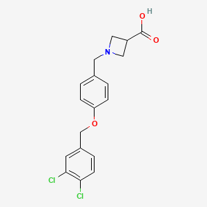 Chemical structure of A-971432