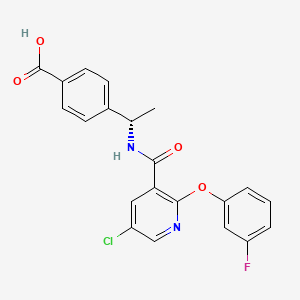 Chemical structure of AAT-008