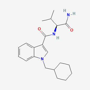 Chemical structure of AB-CHMICA