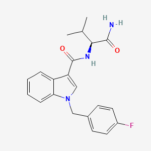 Chemical structure of AB-FUBICA