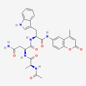Chemical structure of Ac-ANW-AMC