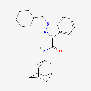 Chemical structure of ACHMINACA