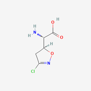Chemical structure of Acivicin