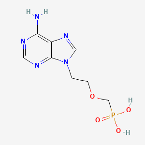 Chemical structure of Adefovir