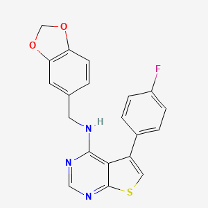Chemical structure of AEM1