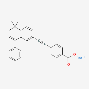 Chemical structure of AGN 193109 Sodium Salt