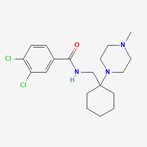 Chemical structure of AH 8507