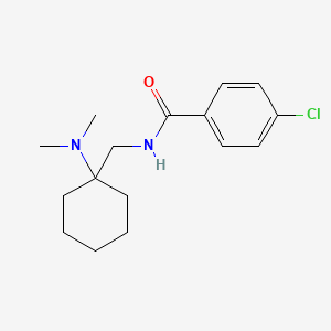 Chemical structure of AH 8529