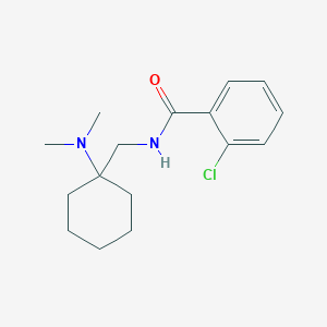 Chemical structure of AH 8533