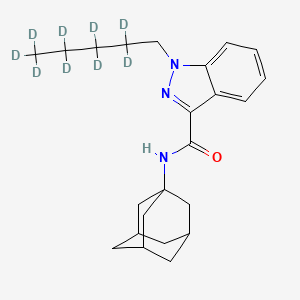 Chemical structure of AKB48-d9 (exempt preparation)