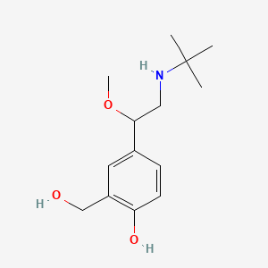 Chemical structure of Albuterol methyl ether