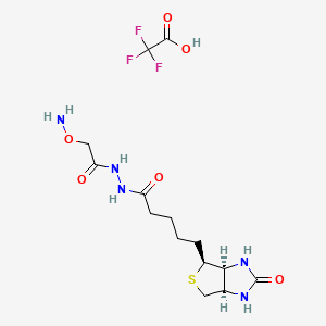 Chemical structure of Aldehyde Reactive Probe (trifluoroacetate salt)