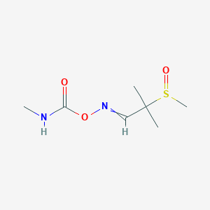 Chemical structure of Aldicarb Sulfoxide