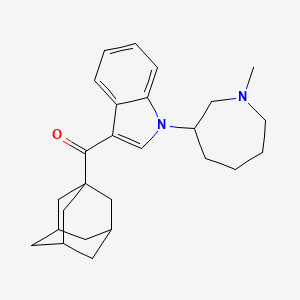Chemical structure of AM1248 azepane isomer