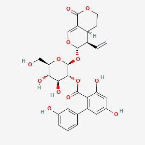 Chemical structure of Amarogentin