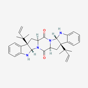 Chemical structure of Amauromine