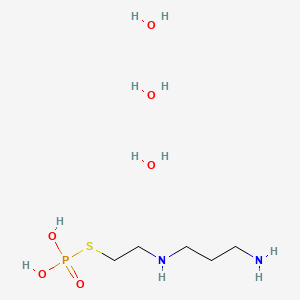 Chemical structure of Amifostine (hydrate)