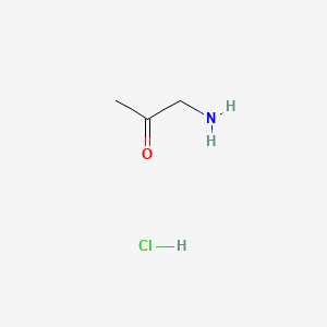 Chemical structure of Aminoacetone (hydrochloride)