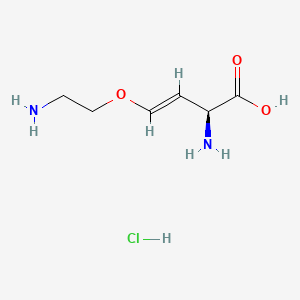 Chemical structure of Aminoethoxyvinyl Glycine (hydrochloride)