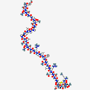 Chemical structure of Amylin (rat, mouse) (trifluoroacetate salt)