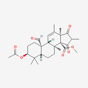 Chemical structure of Andrastin A