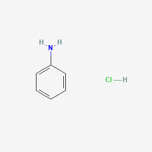 Chemical structure of Aniline (hydrochloride)