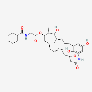 Chemical structure of Mycotrienin