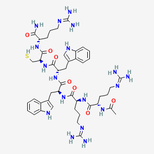 Chemical structure of Antileukinate