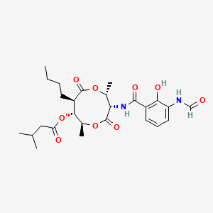 Chemical structure of Blastmycin