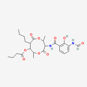 Chemical structure of Antimycin A4