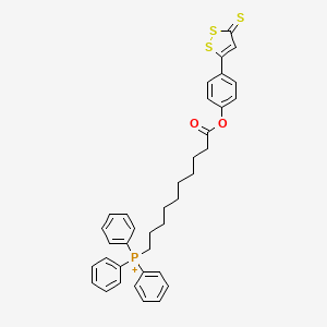 Chemical structure of AP39