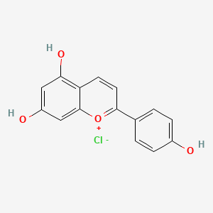 Chemical structure of Apigeninidin