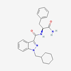Chemical structure of APP-CHMINACA
