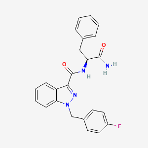 Chemical structure of APP-FUBINACA