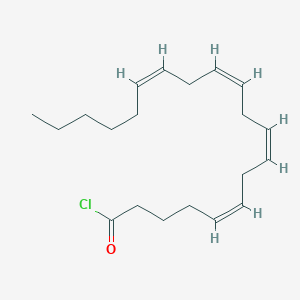 Chemical structure of Arachidonoyl Chloride